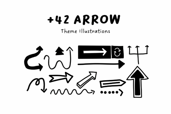 42 Arrow Illustrations Set: A Practical Guide to Visual Direction