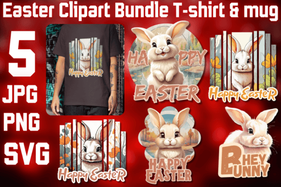 Easter Watercolor Clipart Bundle T-Shirt: A Creative Resource Guide
