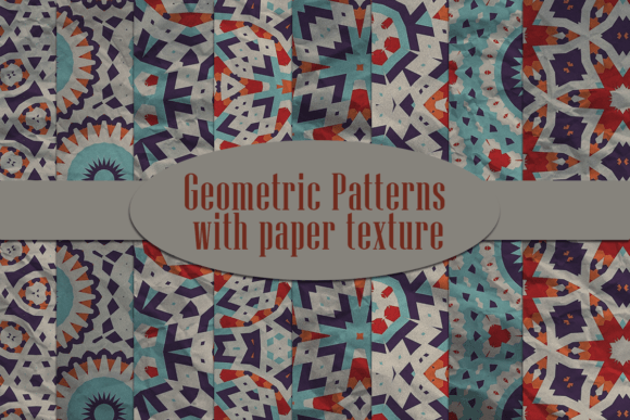 Geometric Patterns with Paper Texture: A Practical Evaluation
