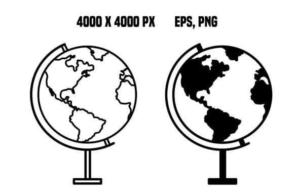 Globe Icons: Essential Travel Vector Graphics