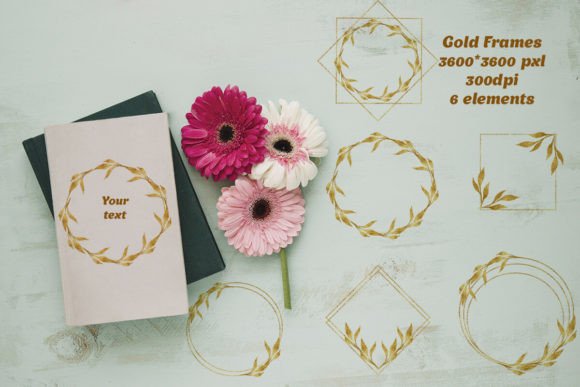 Gold Frames PNG: Elevate Your Designs