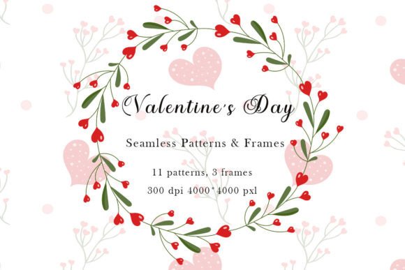 Valentines Day Patterns Frames Clipart: A Creator's Guide